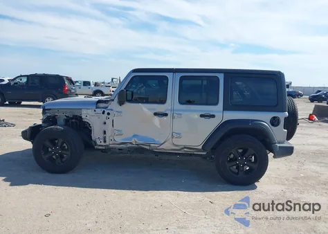 2020 Jeep Wrangler Unlimited Sport Altitude 4X4 z USA, uszkodzony, nr VIN 1C4HJXDN8LW123772